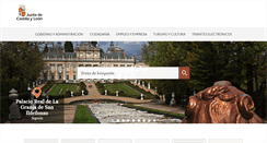 Desktop Screenshot of jcyl.es